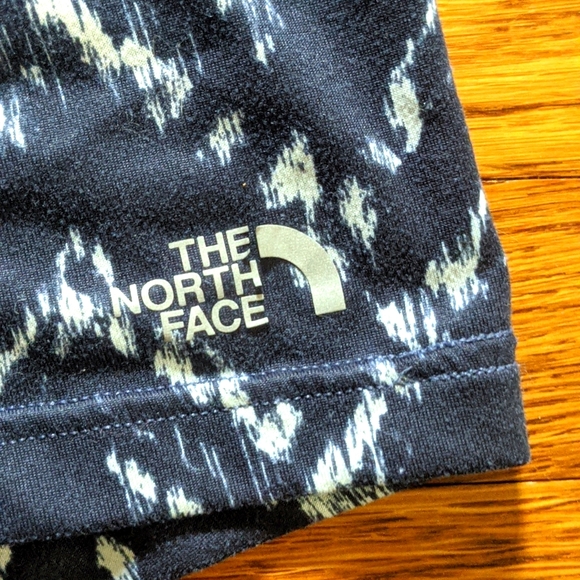 The North Face pattern blue tank top, Sz L - Picture 5 of 7